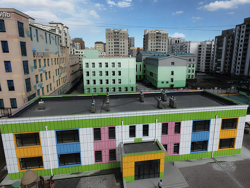 Баянзүрх дүүргийн 15 дугаар хорооны 122 дугаар цэцэрлэгийн өргөтгөлийн барилгыг улсын комисс хүлээн авав